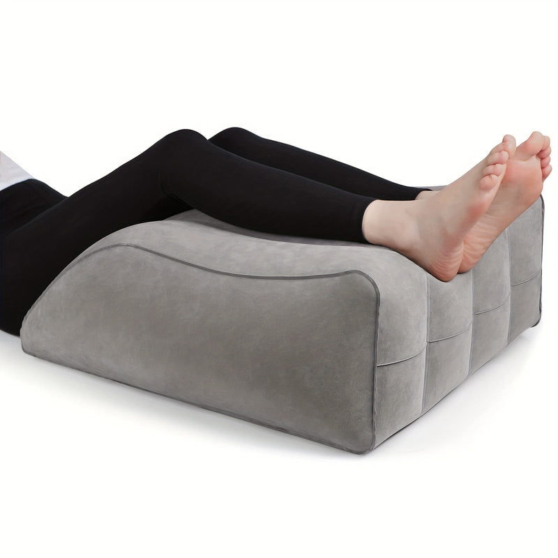Inflatable Leg Elevation Pillow - For Improved Blood Circulation, Ideal for Sleeping
