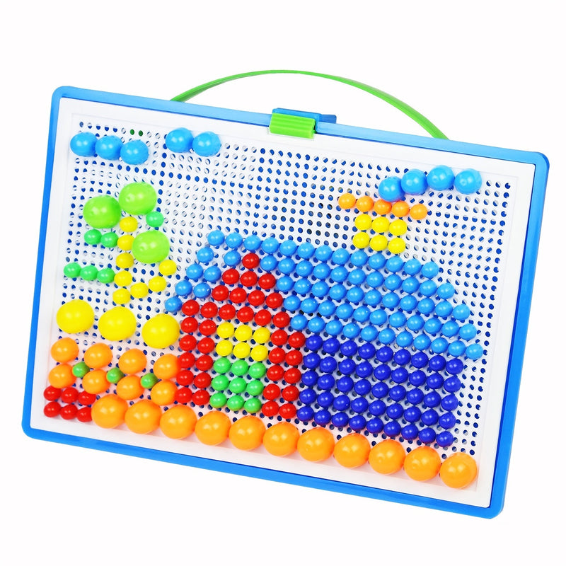 Educational Plastic Building Blocks – Stimulate Creative Thinking and Color Recognition