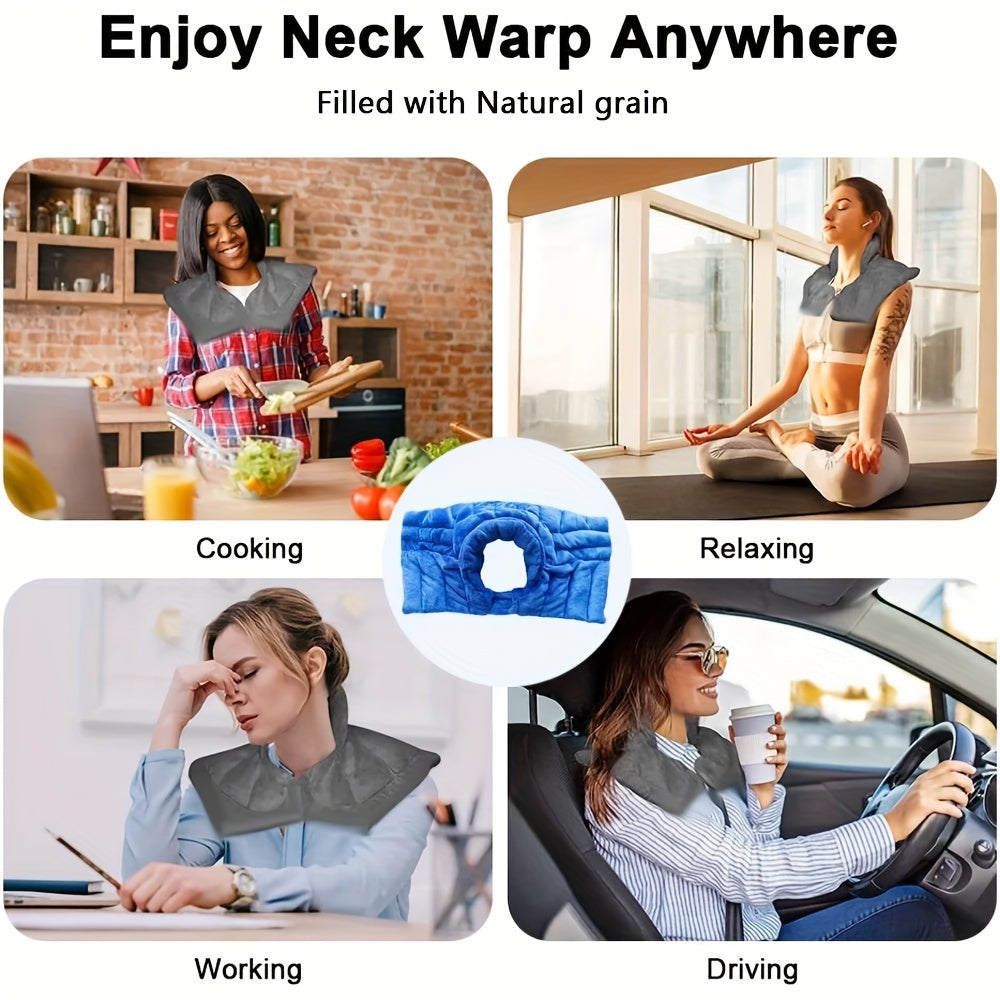 Weighted Microwave Heating Pad – Comfort and Relaxation for Neck and Shoulders
