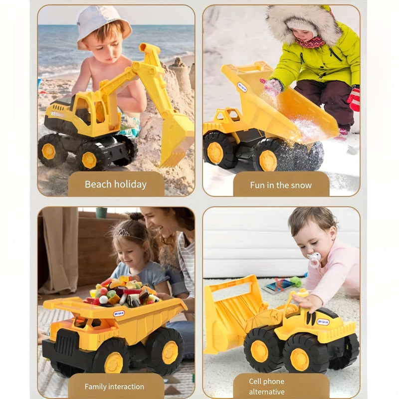 Excavator Toy Car – Perfect for Outdoor and Beach Adventures