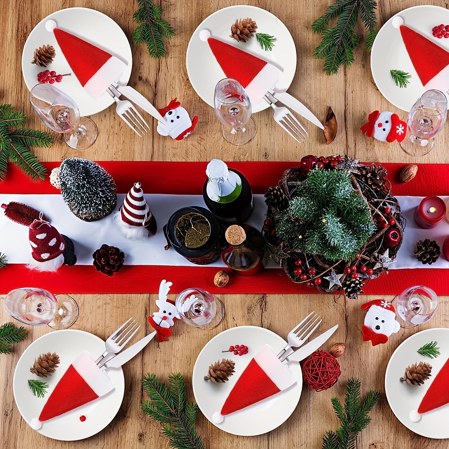 Santa Claus Cover Set – For a Festive Table