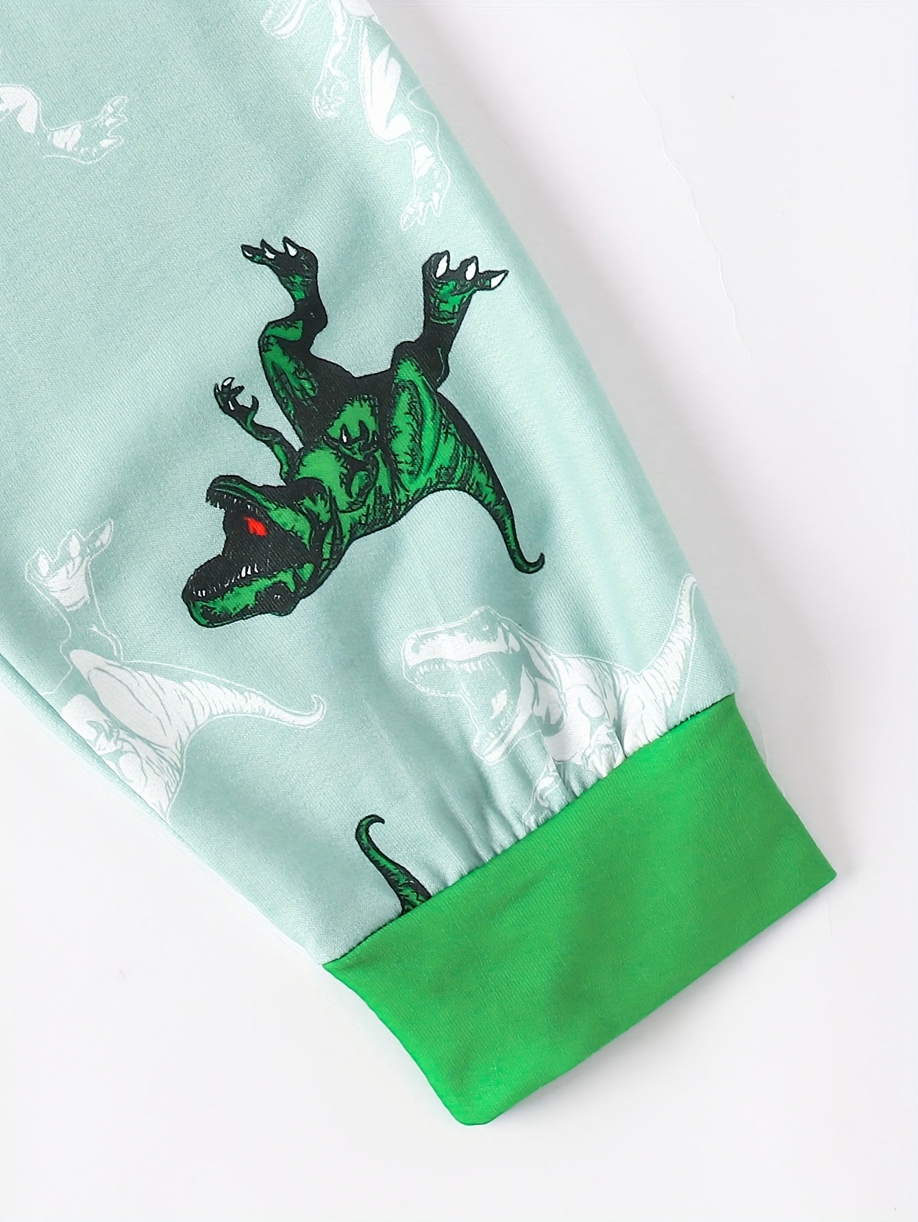 Dino Print Hoodie and Pants Set – Comfortable and Stylish for Boys