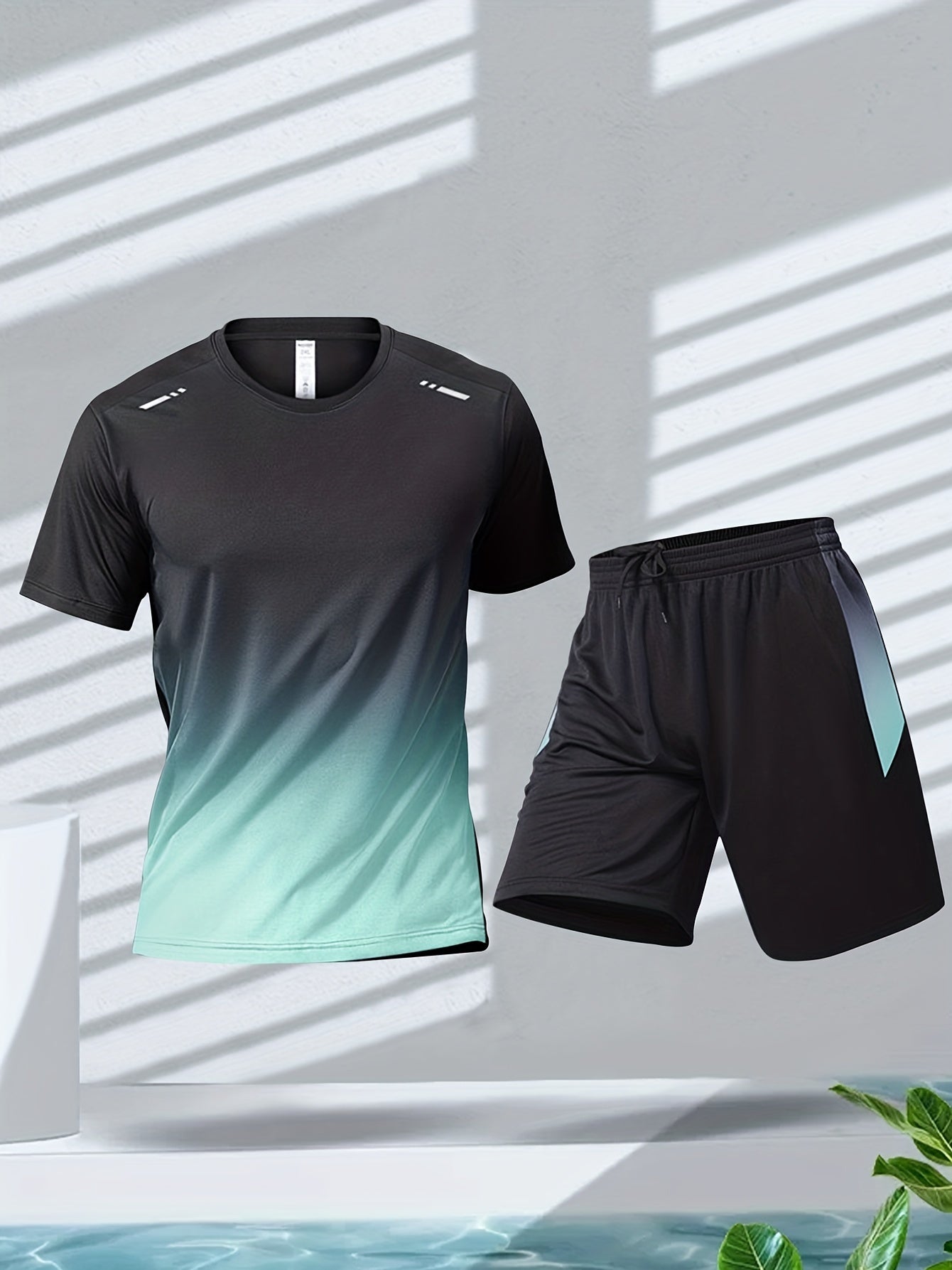 Dynamic Sports T-Shirt and Shorts Set – Breathable and Comfortable for Active Days
