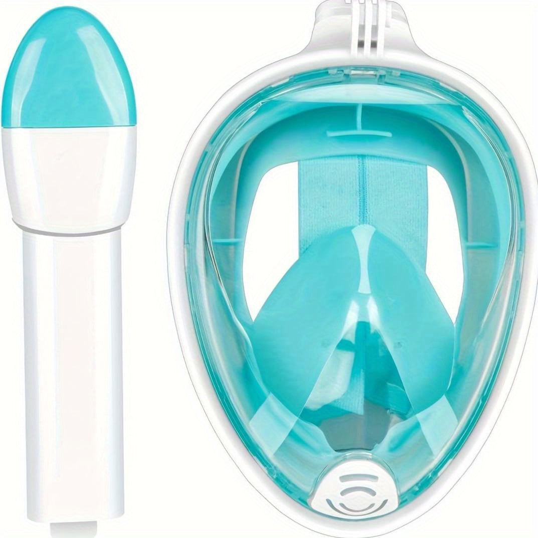 HD Panoramic Diving Mask Set – Enhanced Visibility and Comfort for Snorkeling and Swimming