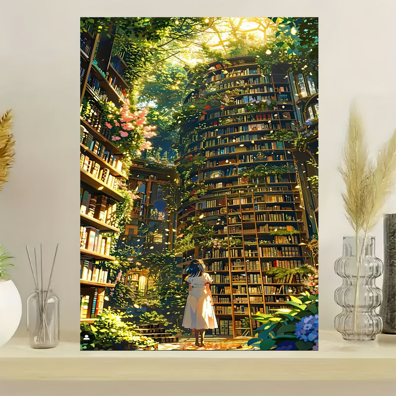 Magical Library Puzzle – For Adventurous Hours