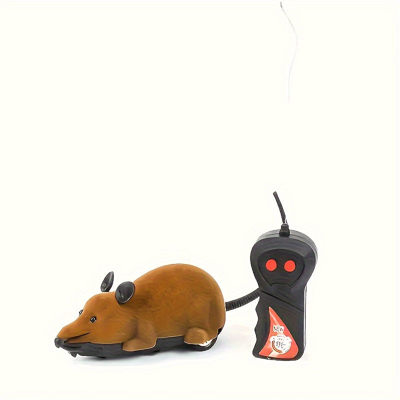 Remote Controlled Rat Toy for Cats – Ideal for Playtime and Pranks
