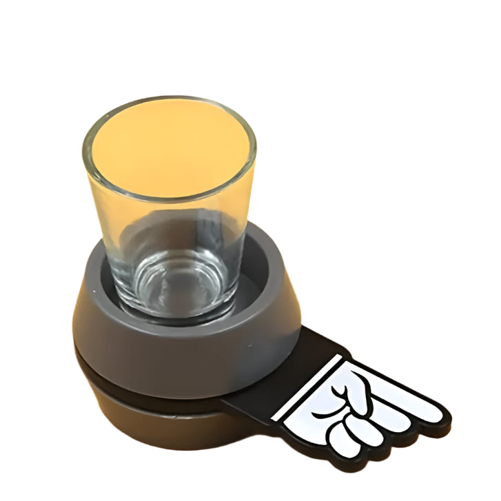 Spin the Arrow Shot Glass Game – The Ultimate Drinking Game for Parties