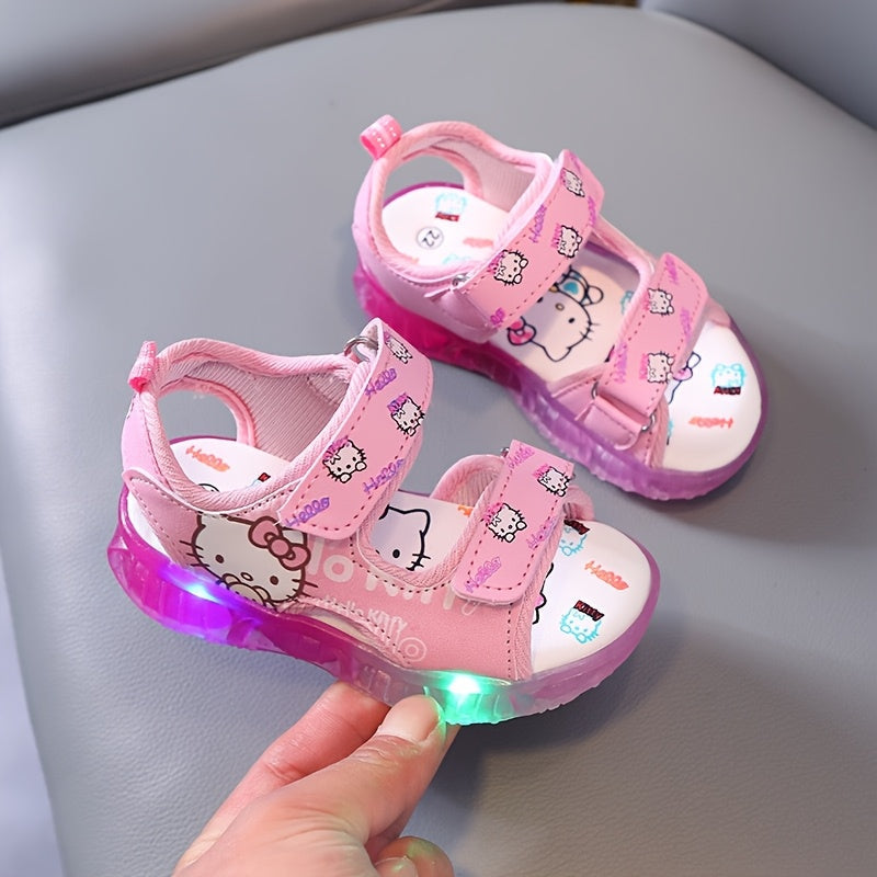 Hello Kitty Light-Up Summer Sandals – Playful and Comfortable for Kids