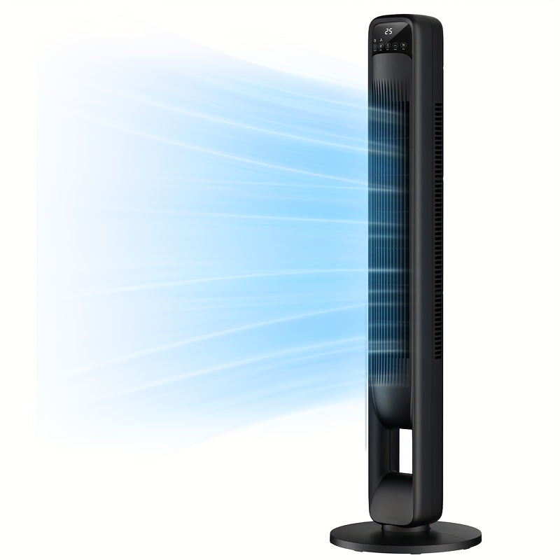 Blade-less Tower Fan – Quiet and Adjustable