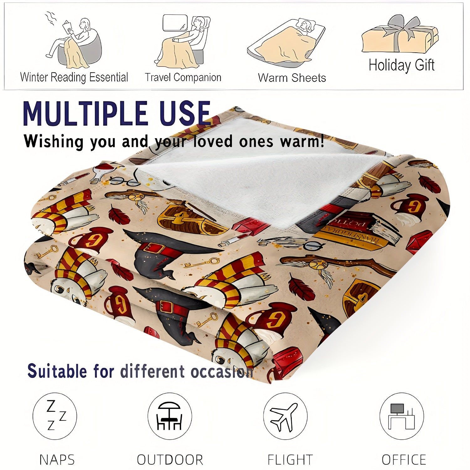 Magical Harry Potter Blanket – For an Enchanting Atmosphere in Your Home