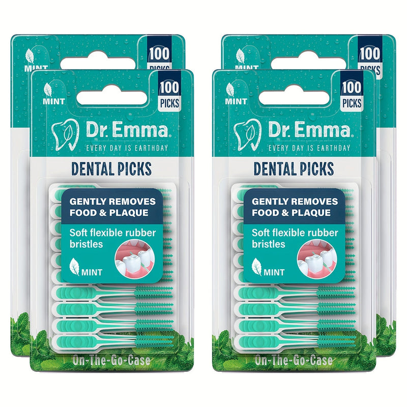 Soft Interdental Toothpicks – Mint Fresh and Ergonomically Designed