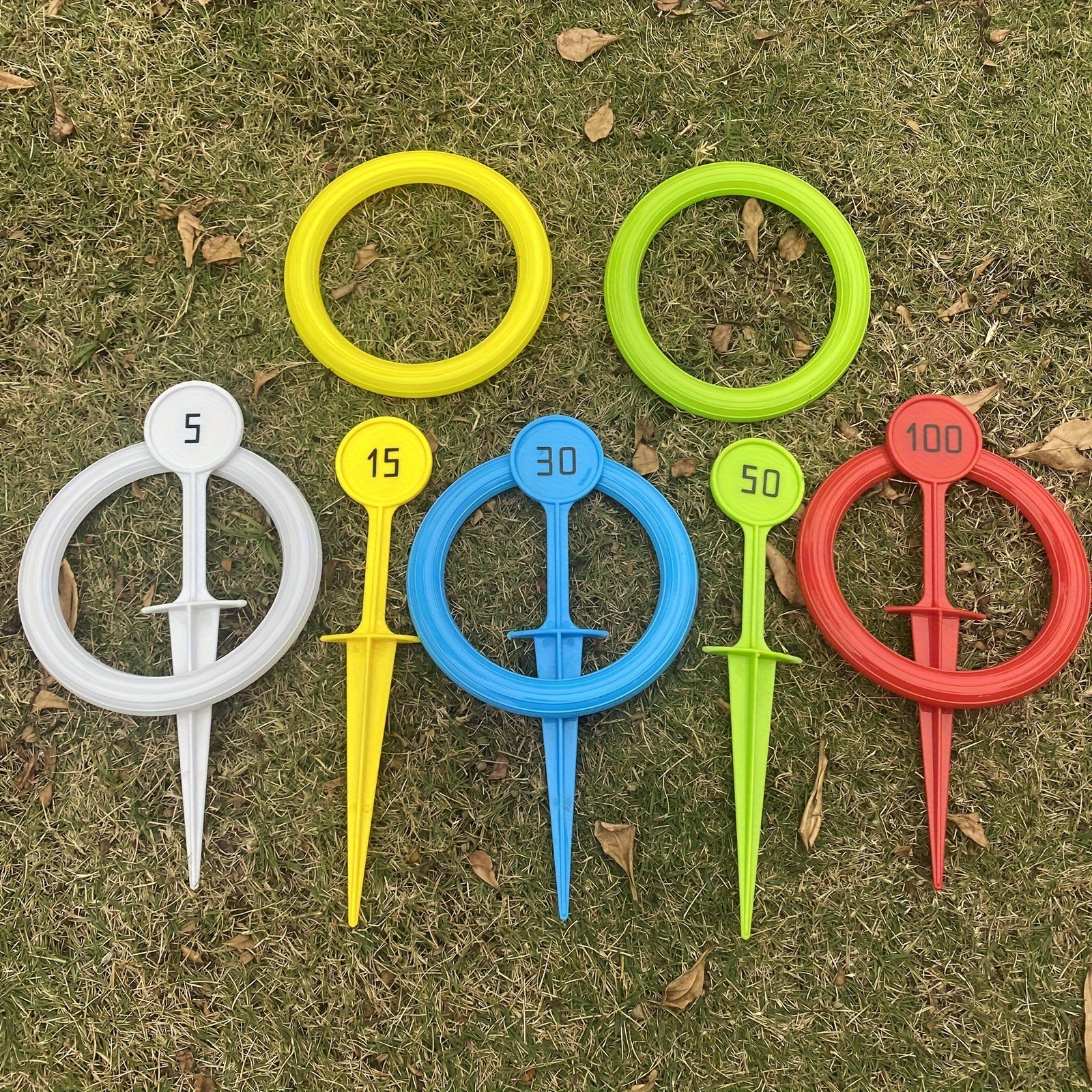 Colorful Ring Toss Set - For Fun Outdoor Activities