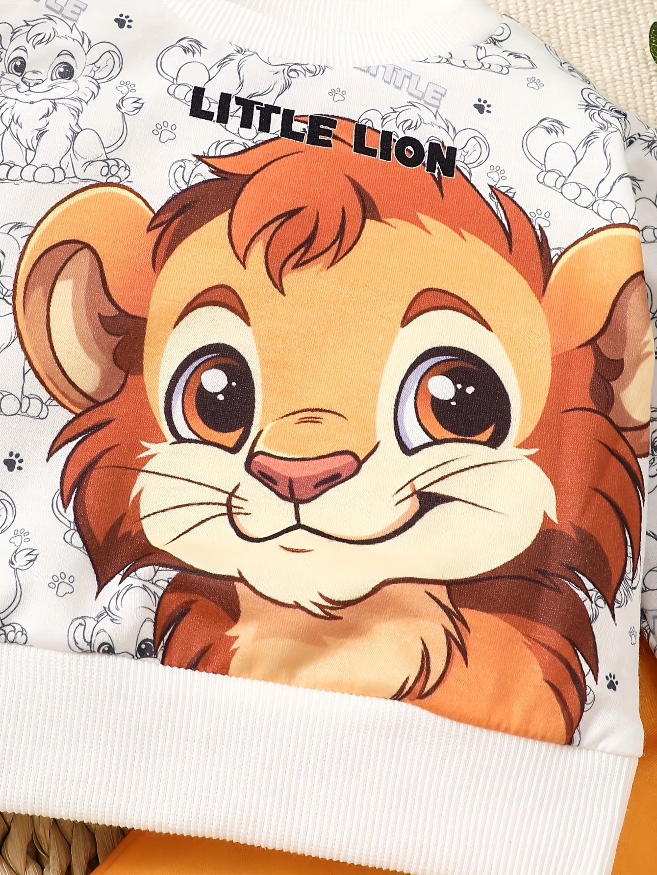 Cute Lion Jumpsuit Set – Perfect for Adventures in Autumn and Winter
