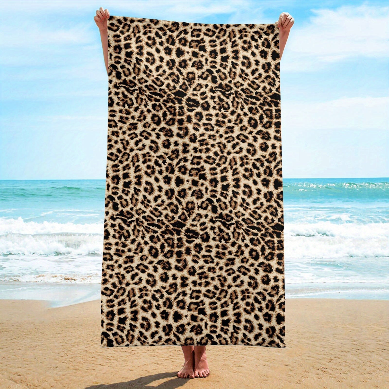 Luxe Microfiber Beach Towel - Quick-Drying and Super Soft