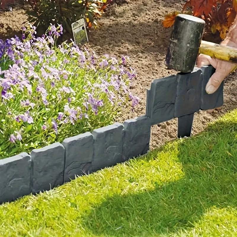 Stone Look Garden Edge Set – Practical and Decorative