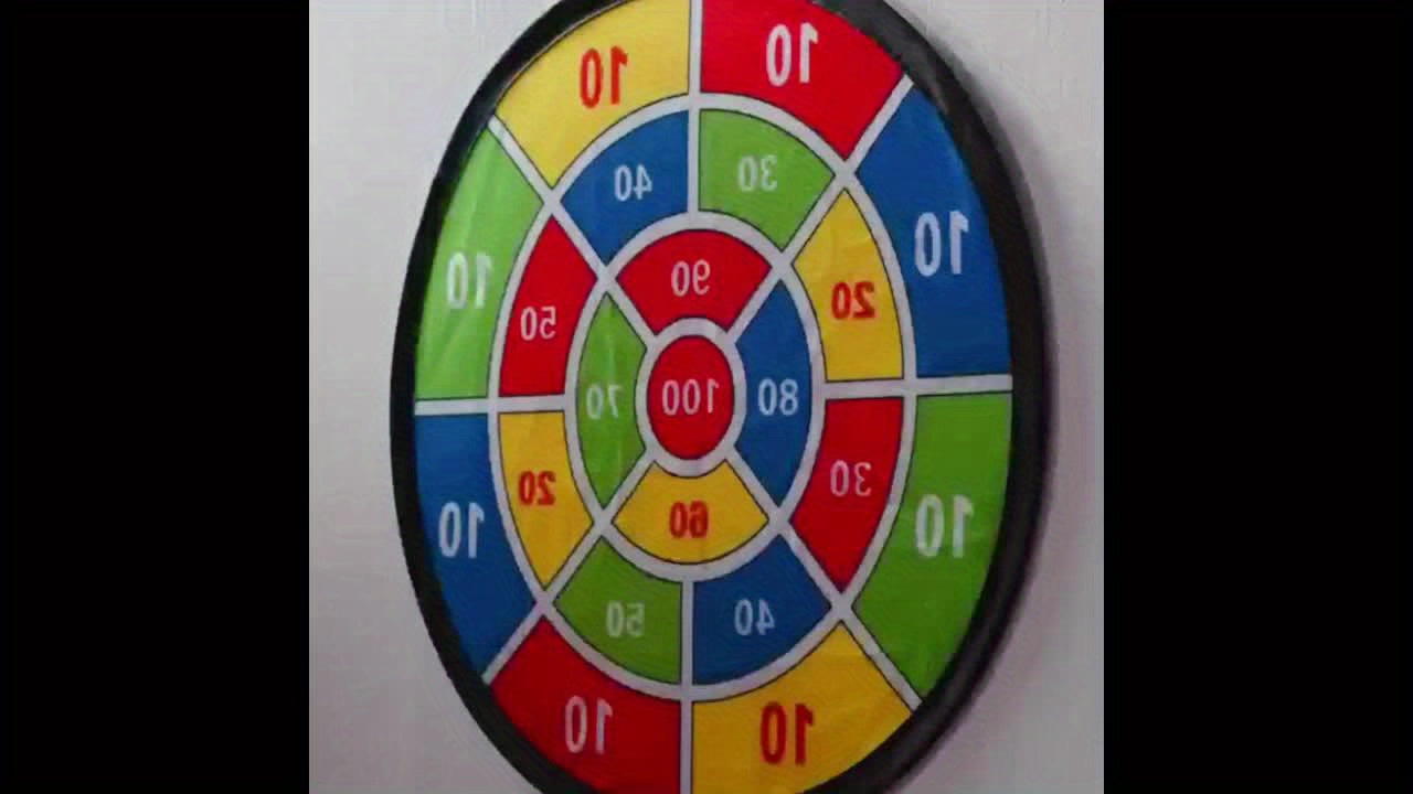 Sticky Dart Ball Set - Interactive Family Dartboard Game for Indoor and Outdoor Use