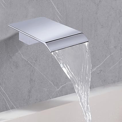 AquaSlate Wall Waterfall Tap – Modern Minimalist Design