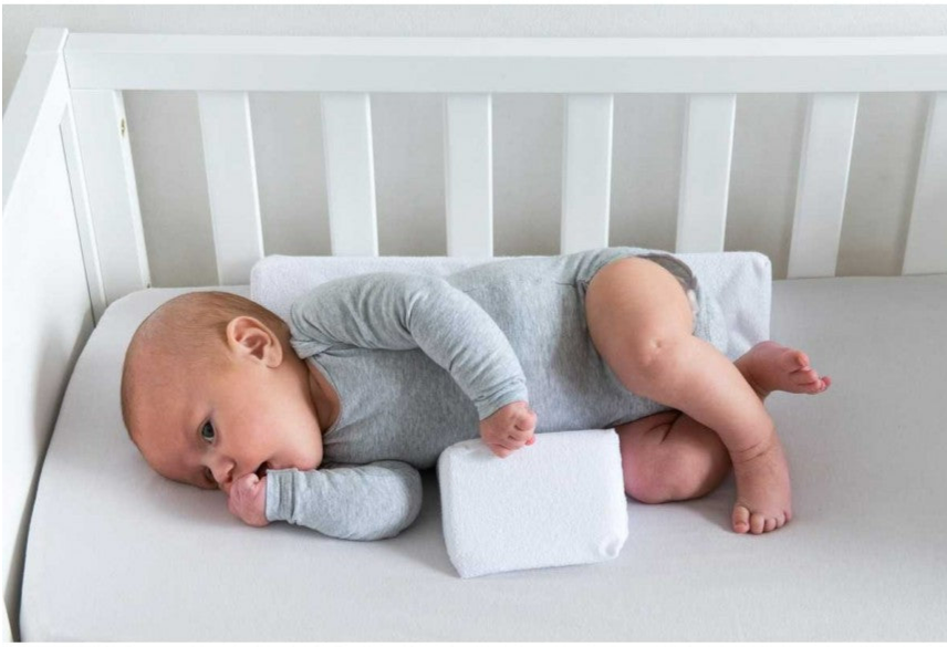 DreamNest Anti-Roll Baby Pillow – Safe & Comfortable Side Sleeping