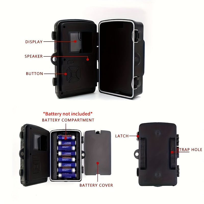 TrailGuard HD Hunting Camera – Durable, Weatherproof, and Night Vision