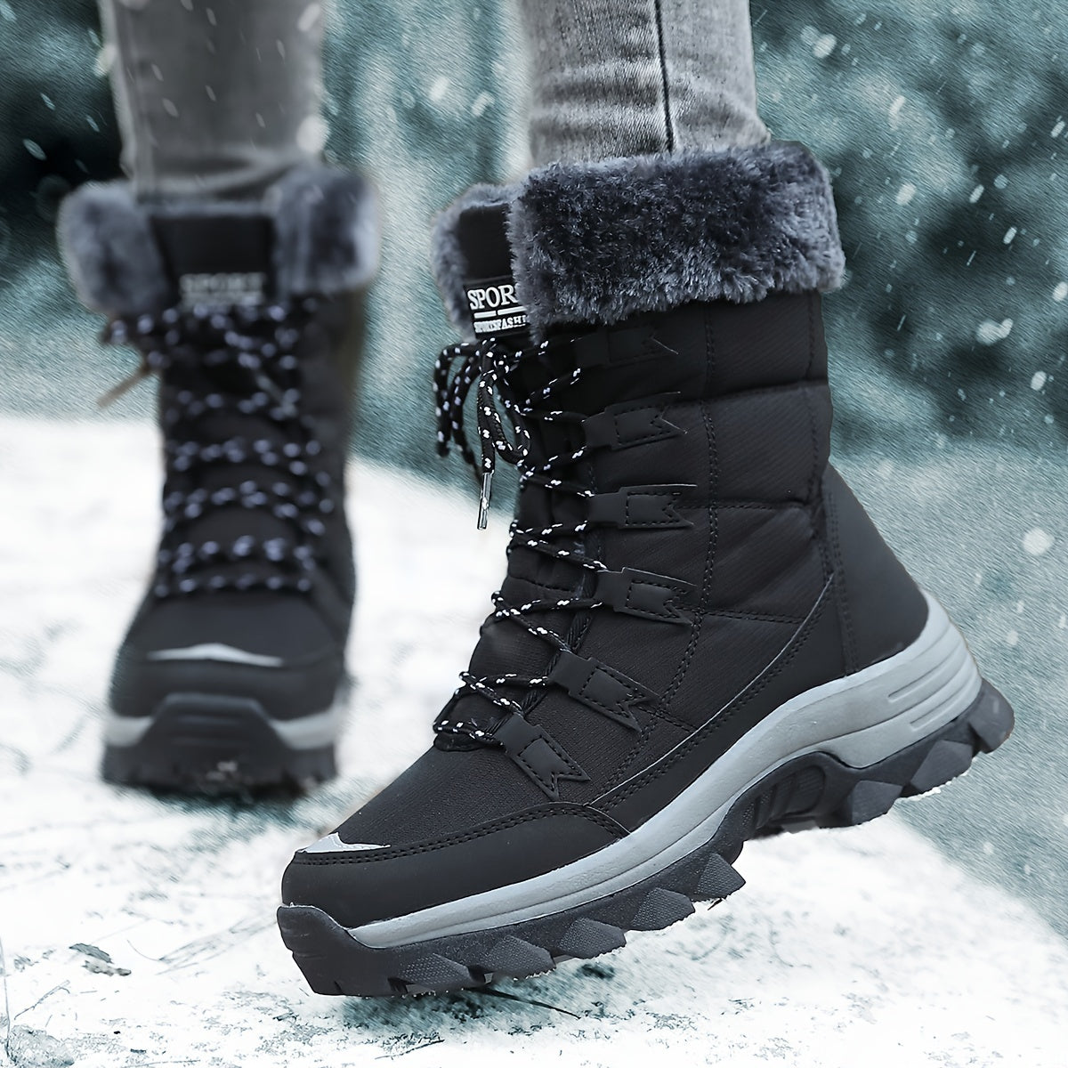Warm Winter Boots for Women - Comfortable and Stylish for Cold Days