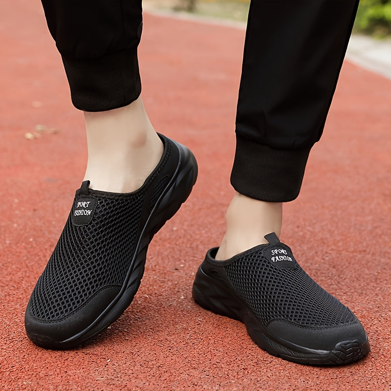 Men’s Breathable Slip-On Shoes – Lightweight Mesh Comfort