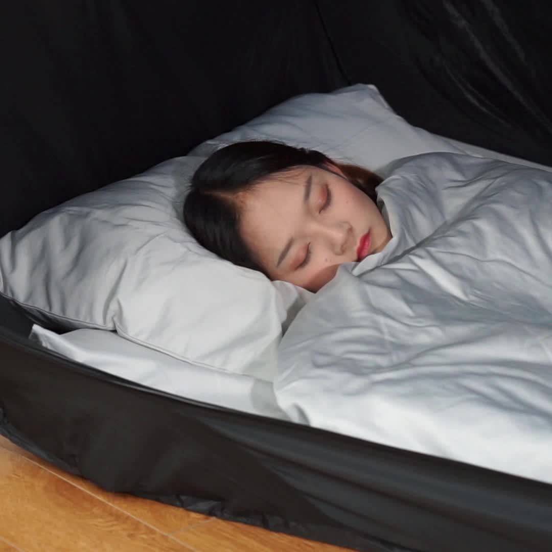 CozyNest Folding Tent Bed – Protection and Rest Within Reach