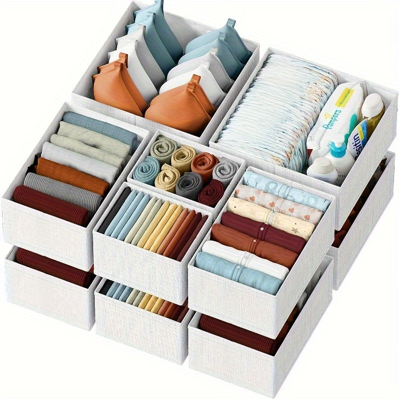 OrganizePro 12-Pack Drawer Organizers – Efficient and Compact