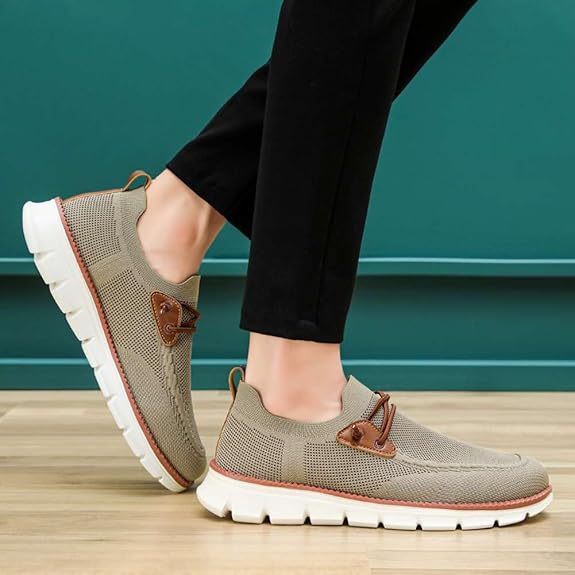Casual Breathable Men's Shoes - Comfortable and Lightweight