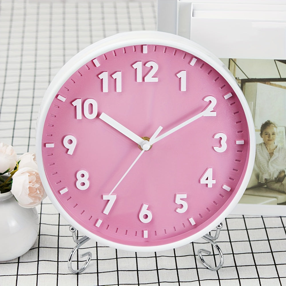 PinkTime Pink Wall Clock - Modern and Decorative for Any Room