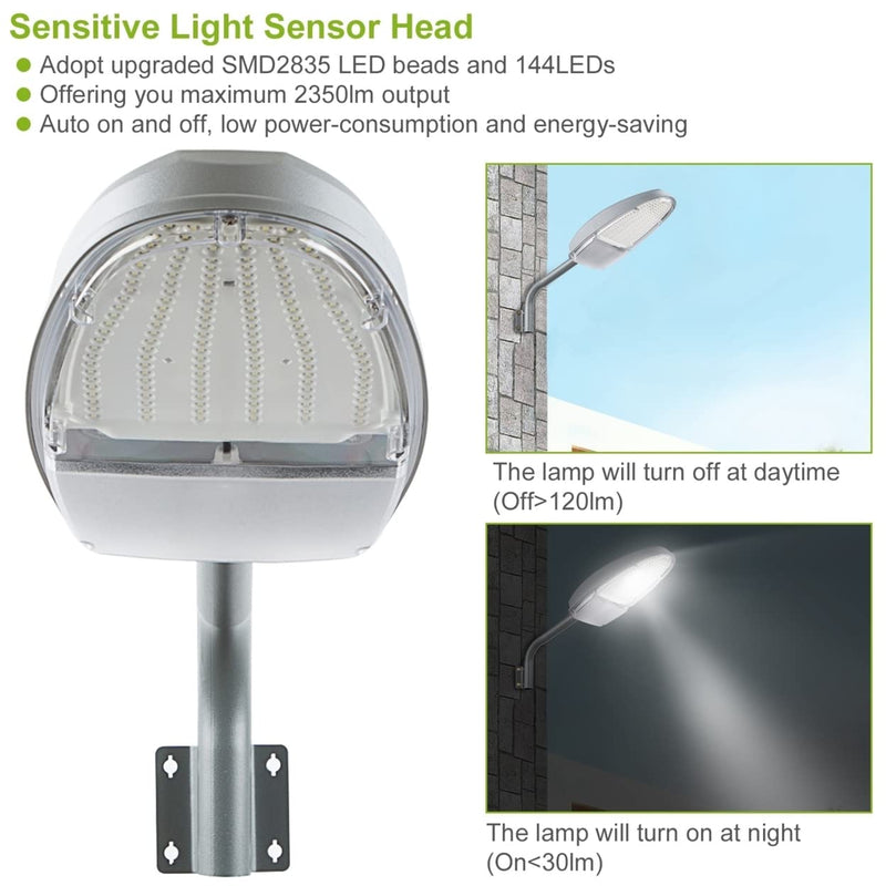 LumaPro LED Street Light – Smart Outdoor Energy Saver