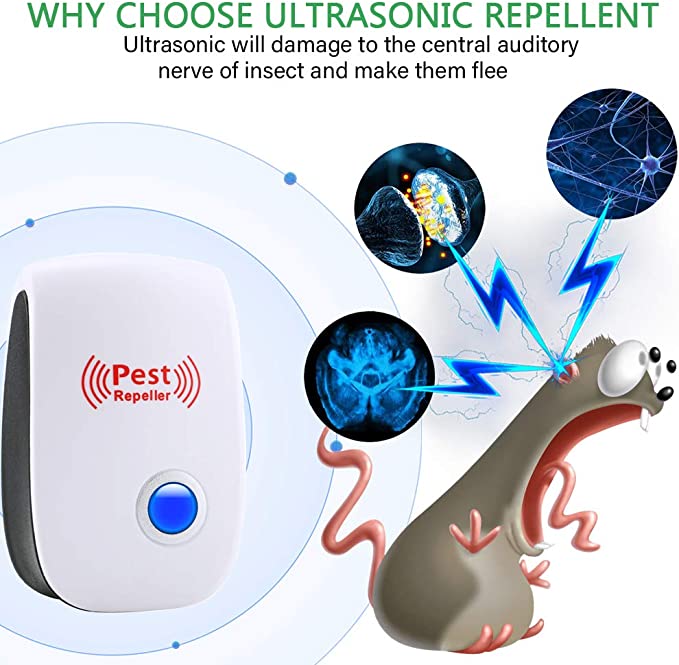 Ultrasone Rat and Mouse Repeller – Silent, Safe and Chemical-Free