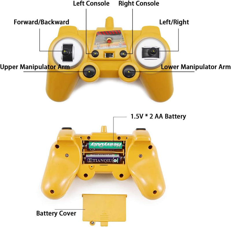 Excavator RC - Remote Controlled Toy Excavator
