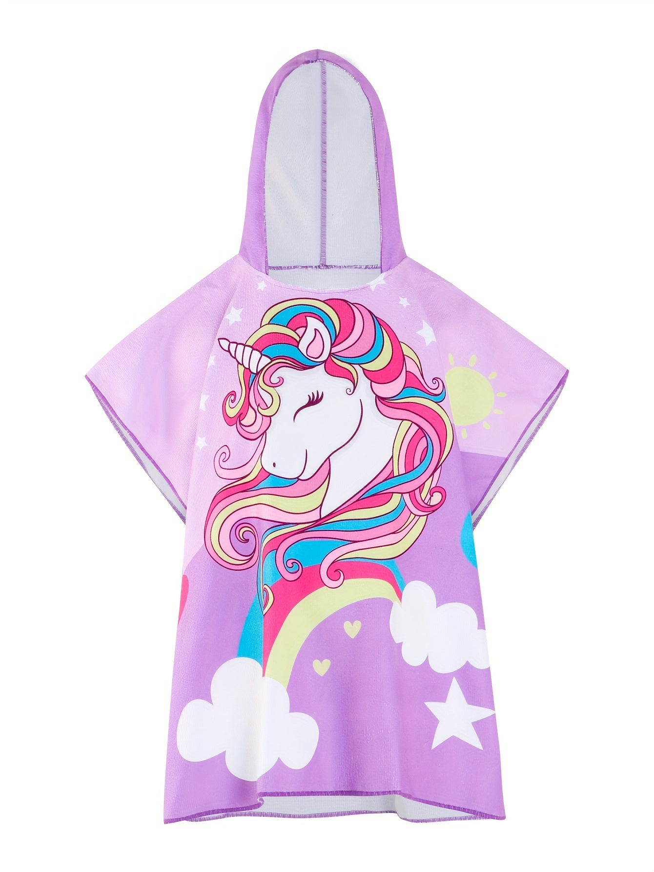 Cute Unicorn Sun Protection Top – Breathable and Machine Washable