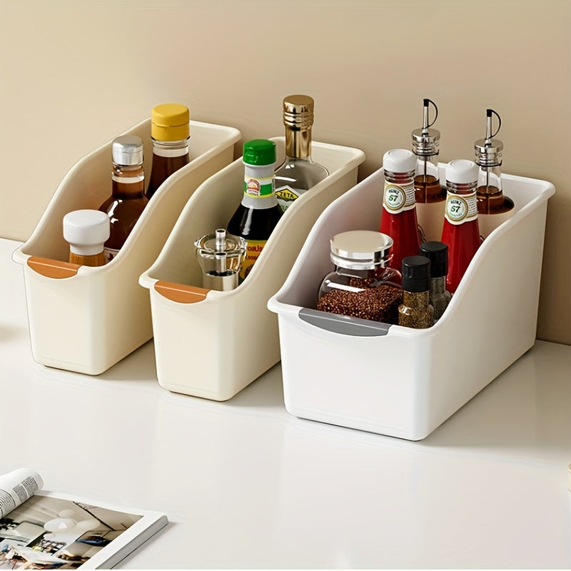 Multifunctional Storage Baskets with Curved Design - Stylish Solution for Home Organization