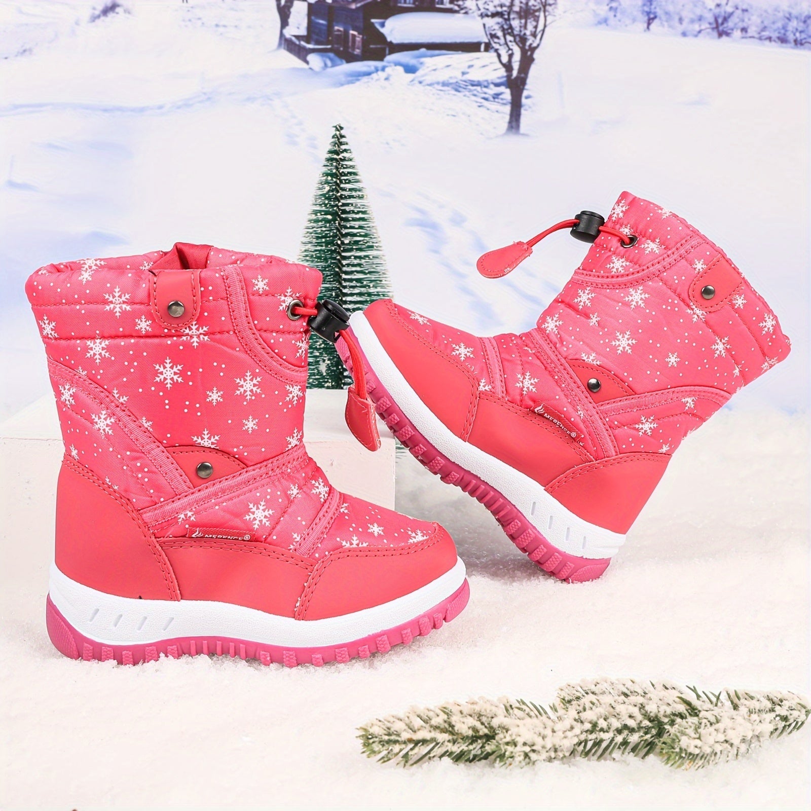 Cheerful Winter Boots for Children - Warmth and Fun in the Snow
