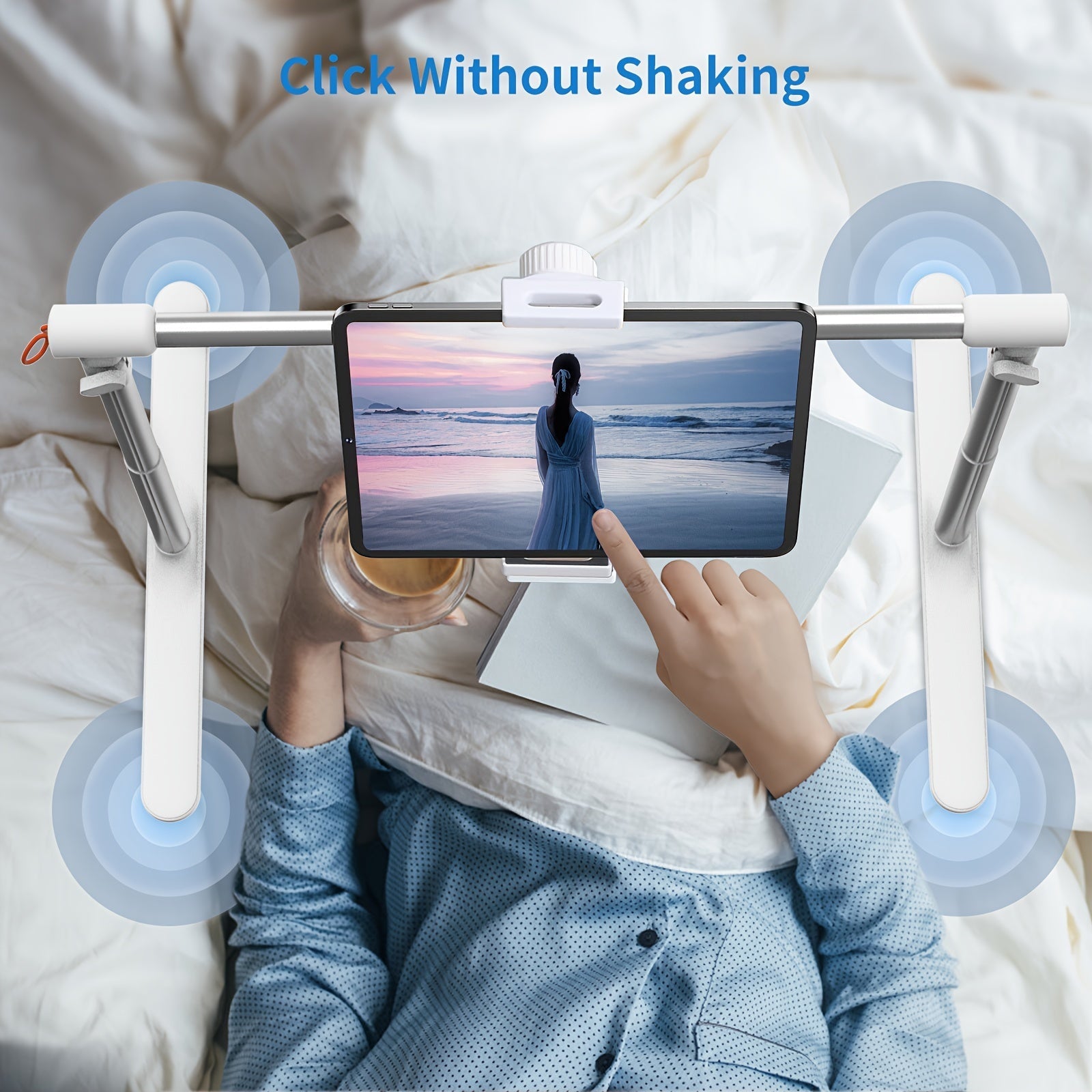 RelaxHold Tablet Holder – Comfortable Relaxation Without Hands