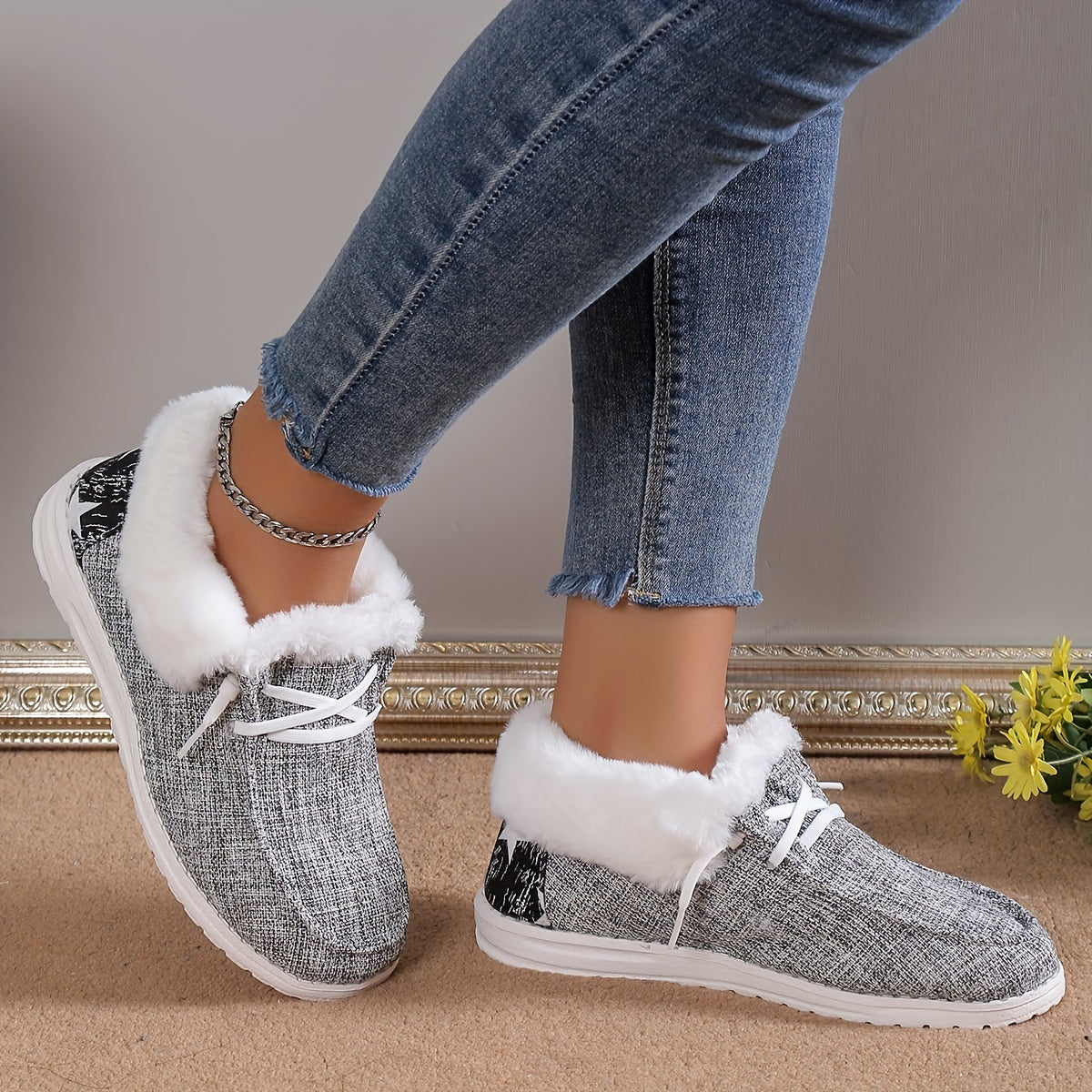 Lena Winter Sneakers for Women - Warm and Comfortable for Cold Days
