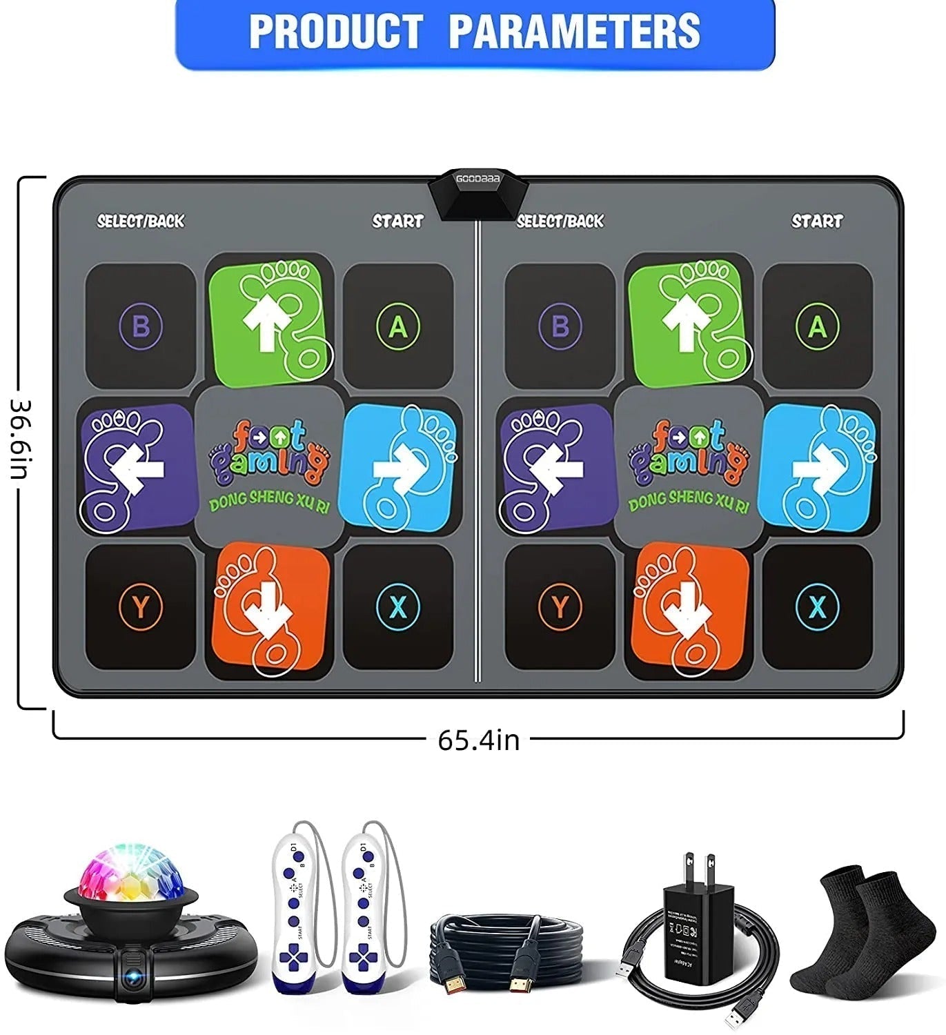 DanceMaster Interactive Dance Mat – Fitness & Fun for the Whole Family