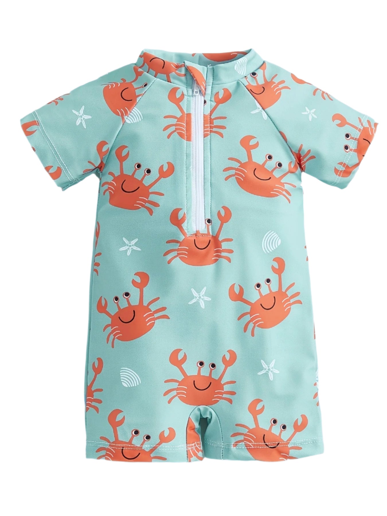 Crab UV Swimsuit for Babies – Comfortable One-Piece for Sun & Splash Fun