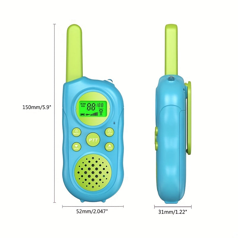 Kids Walkie Talkies - Long Range and Flashlight for Adventures