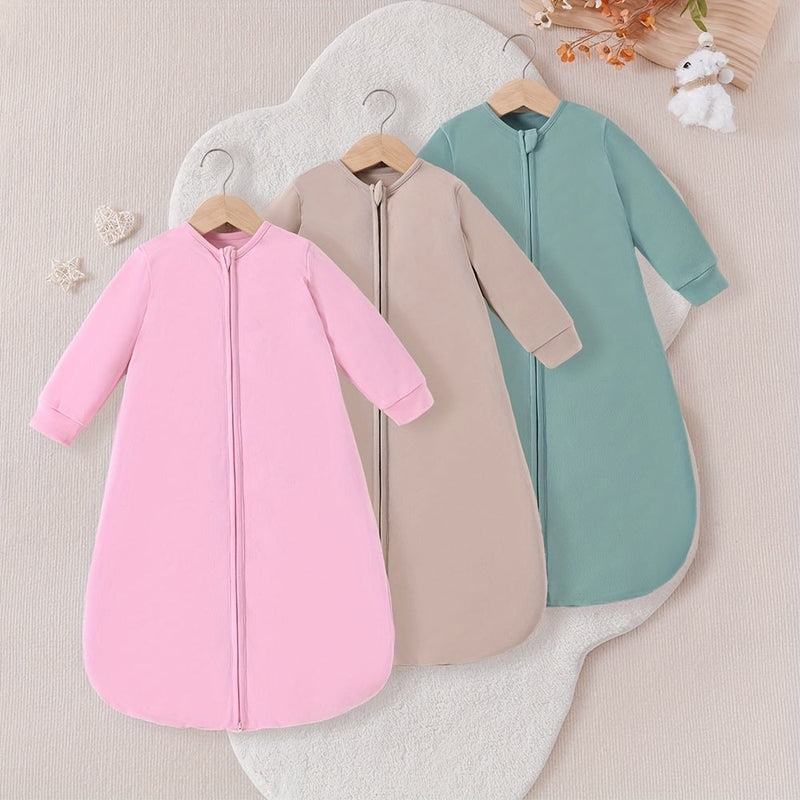 All-Season Baby Sleeping Bag with Sleeves – Comfortable & Safe Sleep for Little Ones