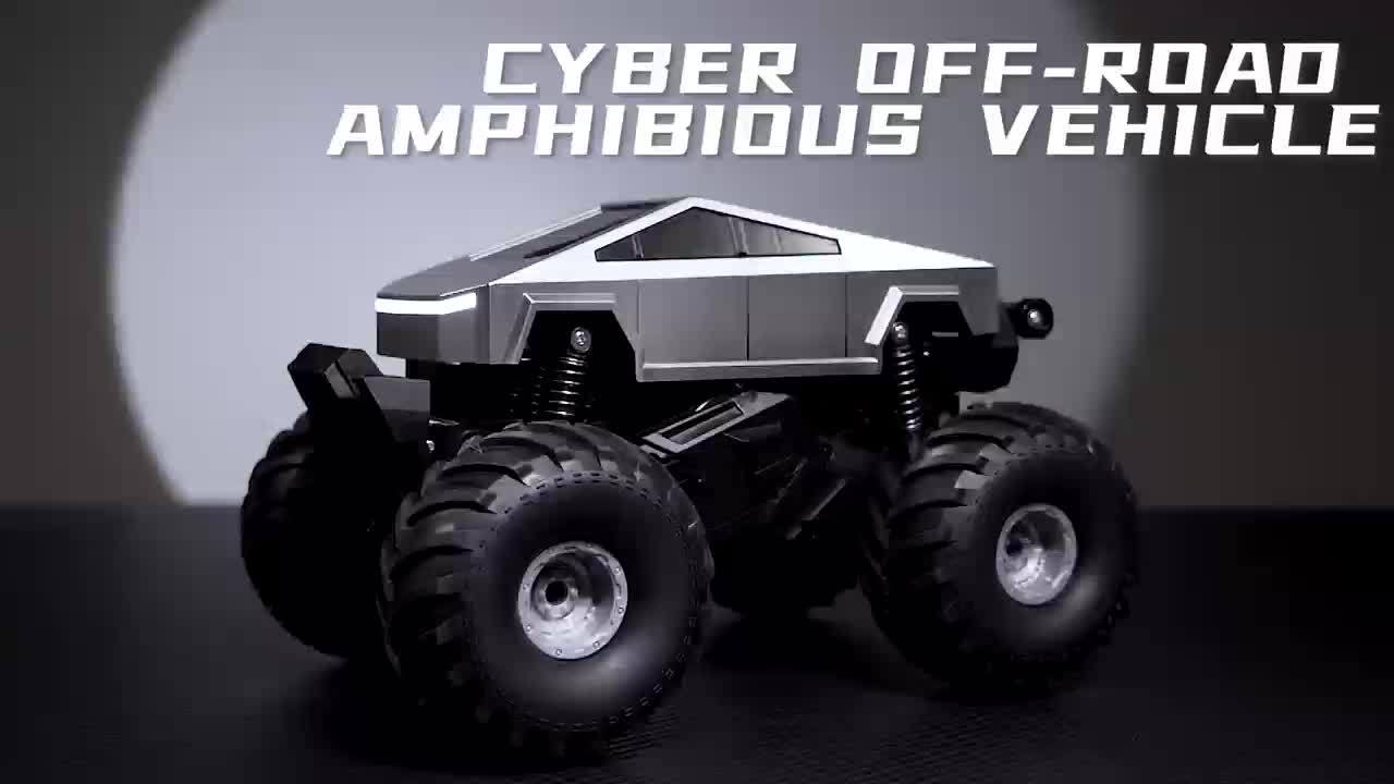 Amphibious Waterproof RC Car – Fast Off-Road Adventure Toy