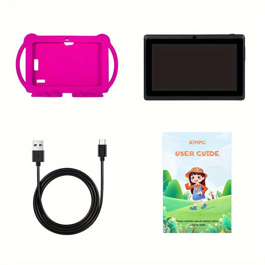 Tablet for Children – With Eye Protection, Shockproof Case, and Support for Educational Apps