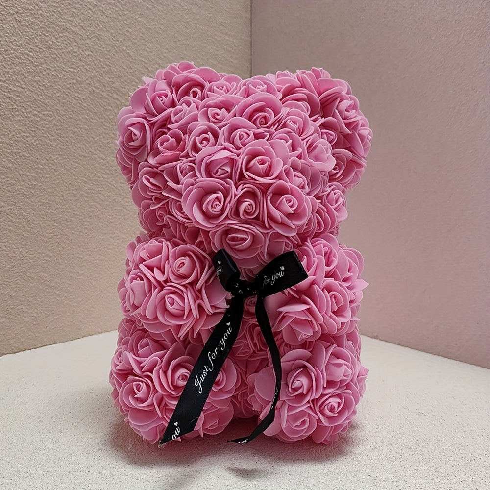 Luxury Rose Bear for Valentine's Day - A Cute and Romantic Gift for Your Loved One