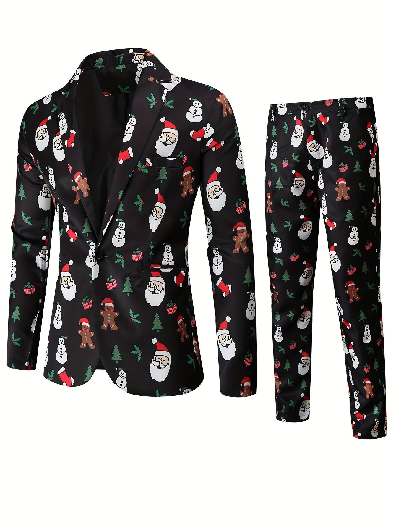 Teddy's Festive Suit – Joyful and Playful