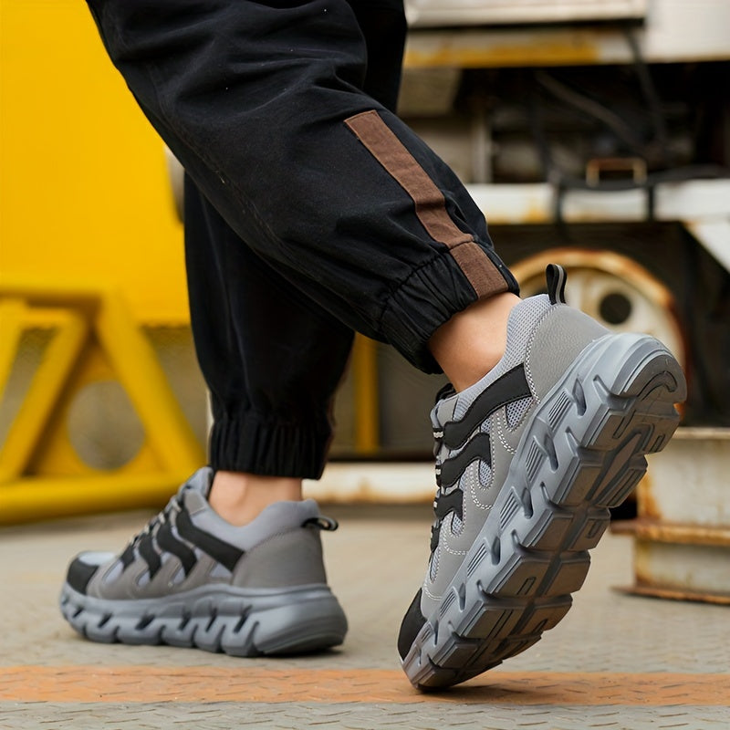 Titan Pro Safety Sneakers – Lightweight, Breathable, and Durable for Work and Leisure