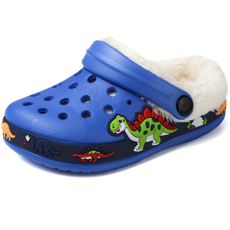 Playful Warmth Clogs for Kids - Soft and Comfortable for Indoors