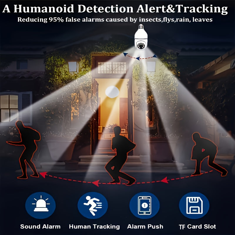 VisionGuard Smart Lamp Camera - For Safety and Comfort at Home