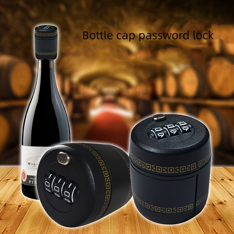 Password Lock Lid – 3-Digit Code for Secure Beverage Preservation