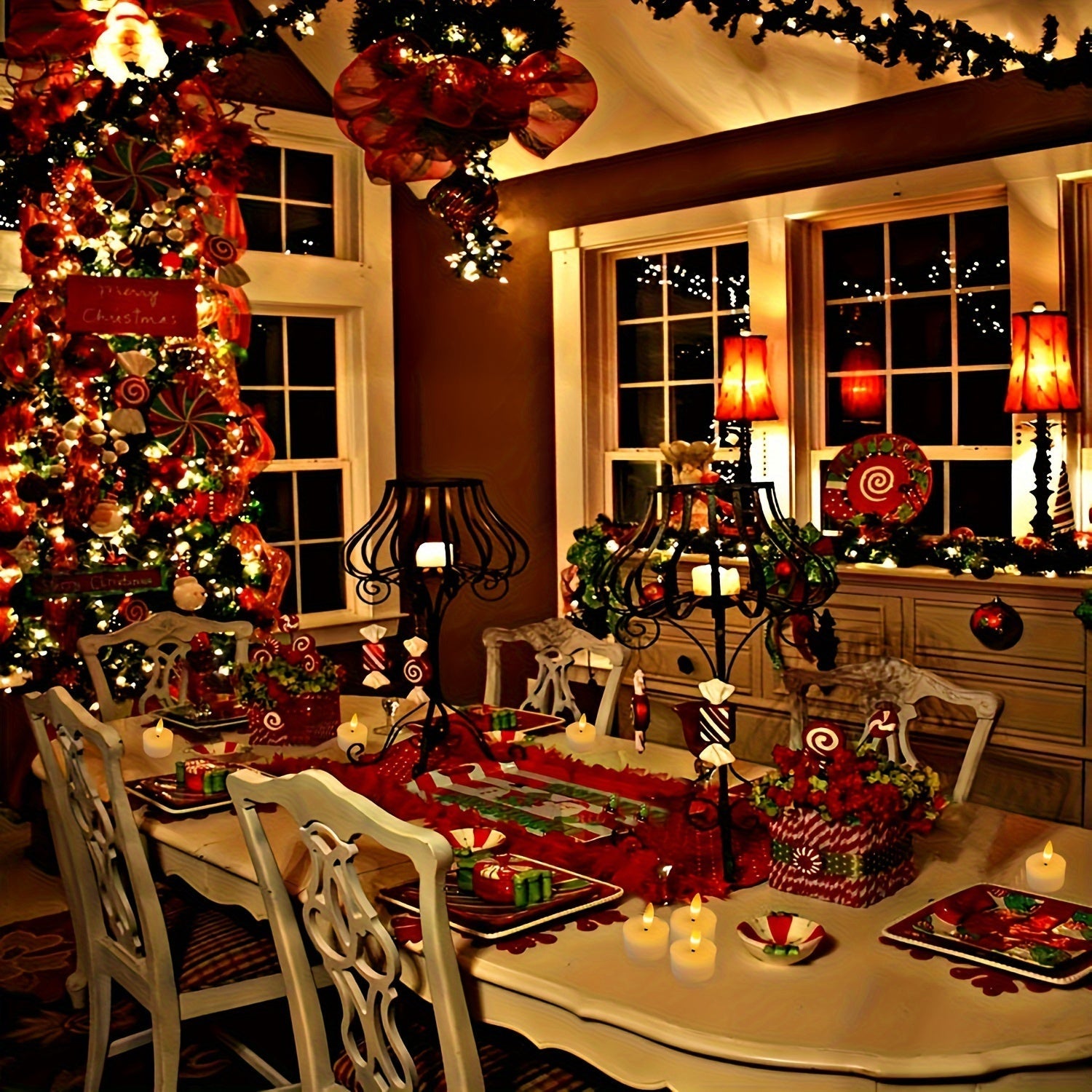 Magical Flameless Tealights - Set with Remote Control and Dimmable Timer